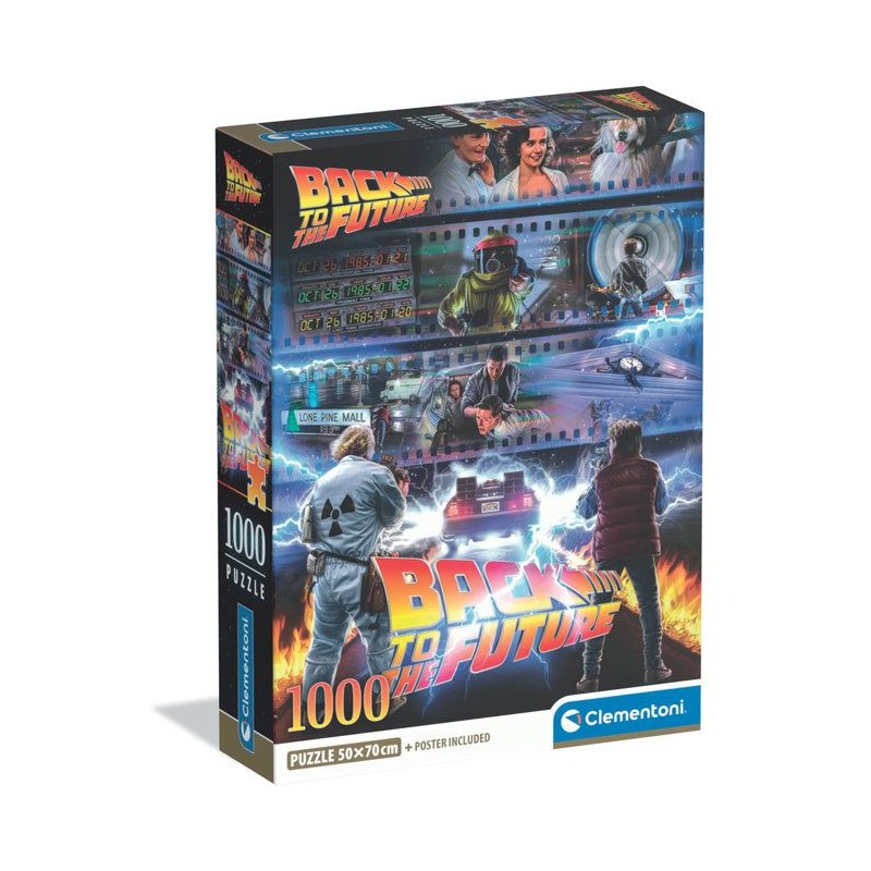CLEMENTONI - Compact 1000 pieces - Back