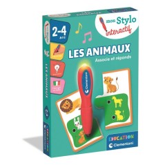 Mon stylo interactif - Les animaux - Jeu éducatif - Clementoni - Des