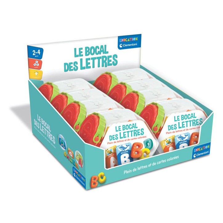 CLEMENTONI - Le bocal des lettres CLEMENTONI - Le bocal des lettres