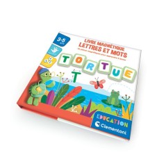 CLEMENTONI - Livre magnétique - Lettres et mots