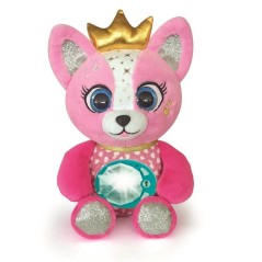 Emy - Ma peluche a secrets - Clementoni - Univers tendre et magique - Enregistre jusqu'a 5 messages - Des 4 ans
