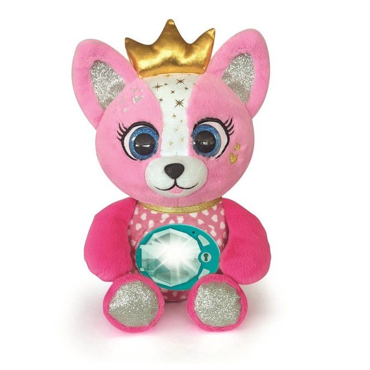 Emy - Ma peluche a secrets - Clementoni - Univers tendre et magique - Enregistre jusqu'a 5 messages - Des 4 ans
