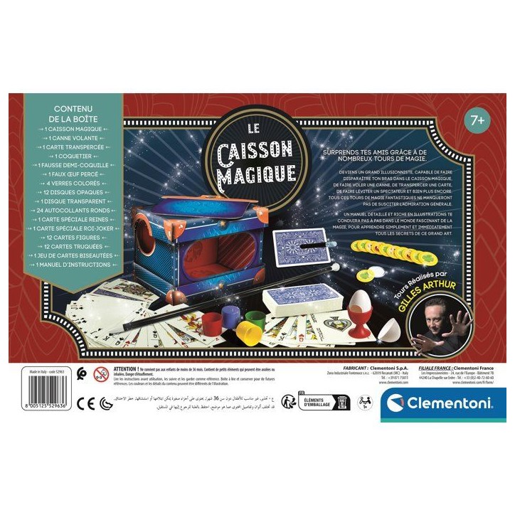 CLEMENTONI - Le caisson magique - Nouvelle version