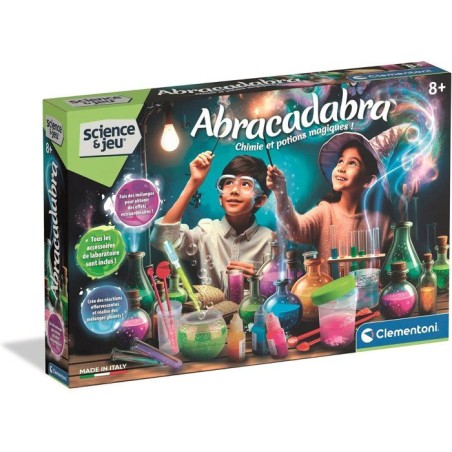 Abracadabra - Clementoni - Chimie et Potions Magiques - Coffret Scient