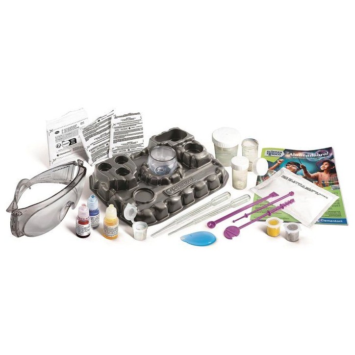 Abracadabra - Clementoni - Chimie et Potions Magiques - Coffret Scientifique - Expériences de Chimie – Des 8 ans