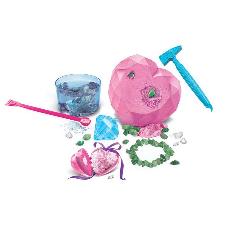 Kit a creuser - Pierres précieuses - Clementoni - Science & Jeu - Jeux Scientifiques