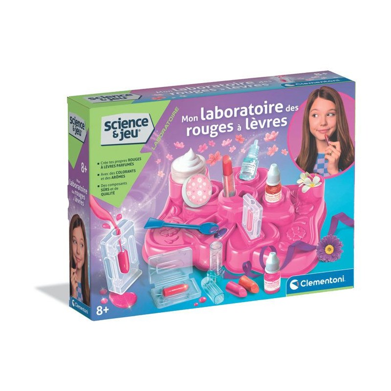 Mon laboratoire des rouges a levres - Clementoni - Science & Jeu - Jeu