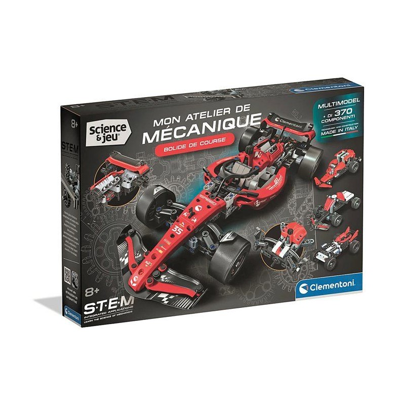 Bolide de course - CLEMENTONI - Mon Atelier Mécanique - Des 8 ans - F