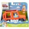 Voiture de Bluey - BLUEY - Véhicule familial avec figurine Chilli et