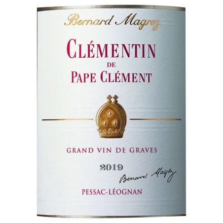 Clémentin de Pape Clément 2019 Pessac-Léognan - Vin rouge de Bordeaux