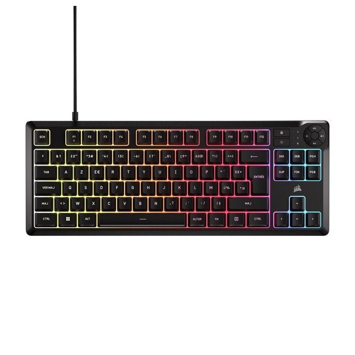Ensemble Casque et clavier Corsair HS35 + K55 CORE TKL