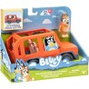 Voiture de Bluey - BLUEY - Véhicule familial avec figurine Chilli et