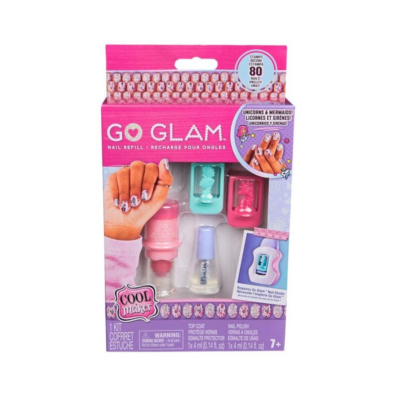 Jeu créatif Cool Maker Coffret Recharges Go Glam Nail Studio