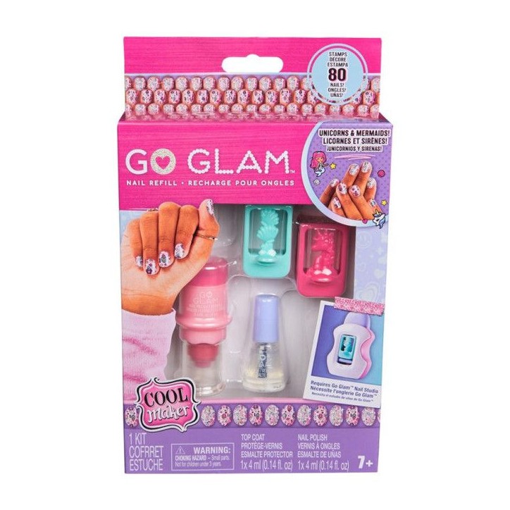 Jeu créatif Cool Maker Coffret Recharges Go Glam Nail Studio
