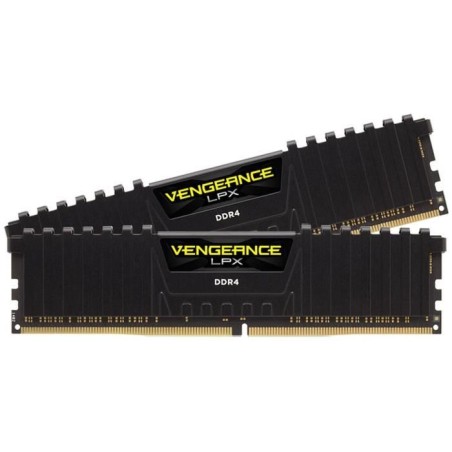 Mémoire RAM - CORSAIR - CMK16GX4M1E3200C16 - VENGEANCE LPX black - DD