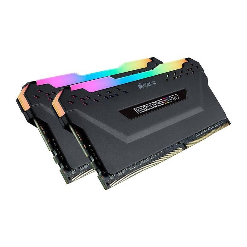 Mémoire RAM - CORSAIR - Vengeance RGB Pro DDR4 - 32GB 2x16GB DIMM - 3
