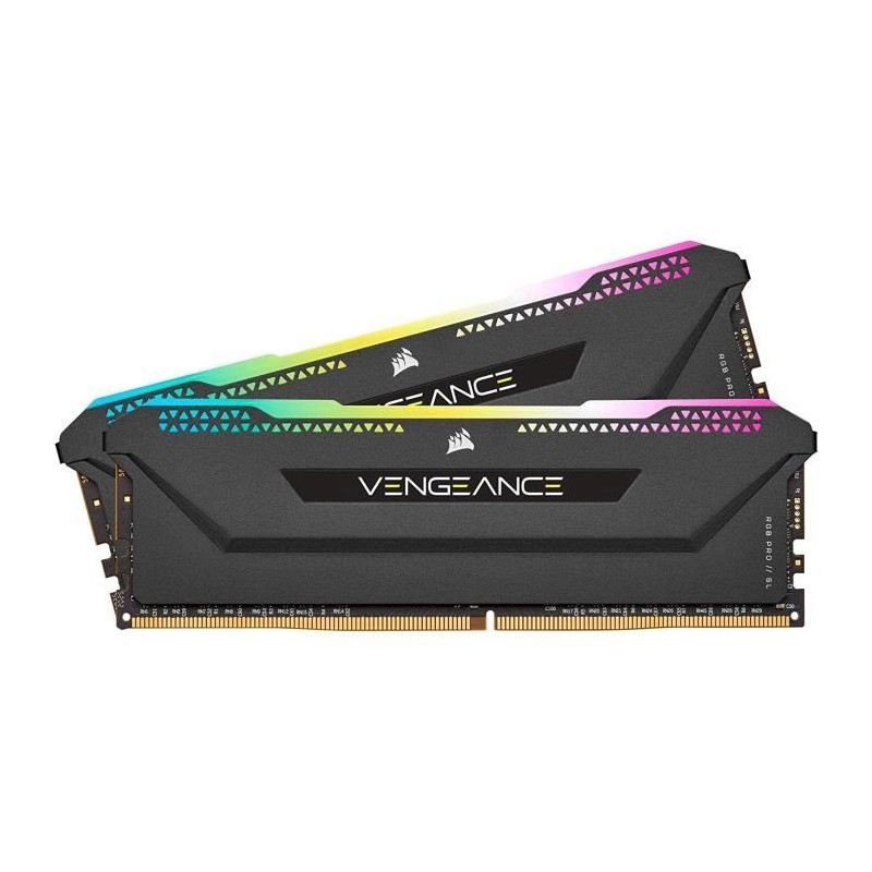 Mémoire RAM - CORSAIR - Vengeance RGB Pro SL DDR4 - 32GB 2x16GB DIMM