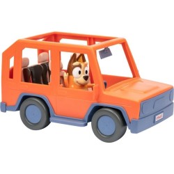 Voiture de Bluey - BLUEY - Véhicule familial avec figurine Chilli et