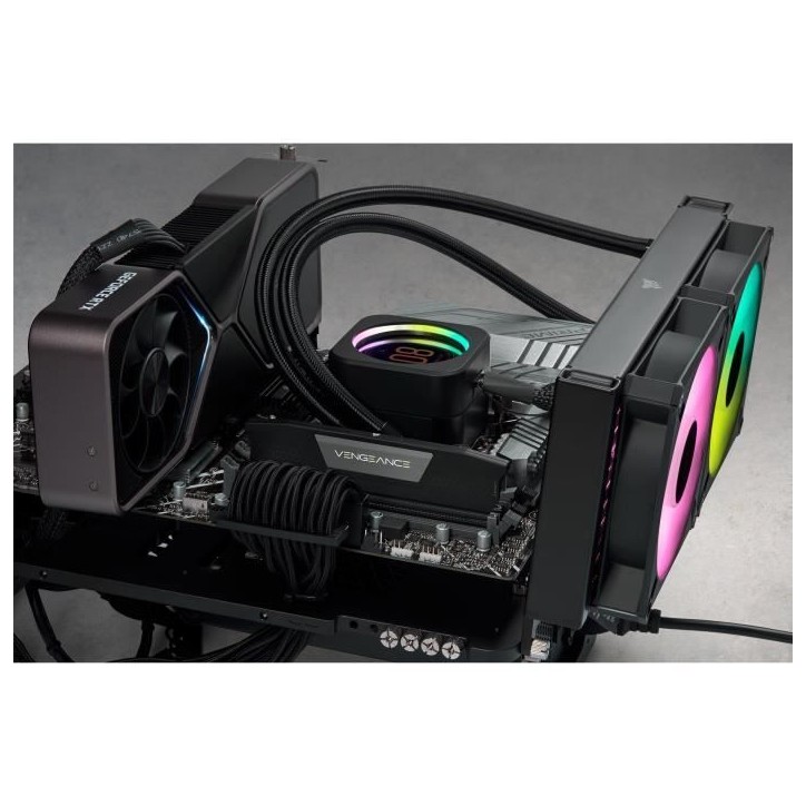 CORSAIR Vengeance 32GB 2x16GB - DDR5 4800MHz - CAS40 - Black (CMK32GX5M2A4800C40) CORSAIR Vengeance 32GB 2x16GB - DDR5 4800MHz - CAS40 - Black (CMK32GX5M2A4800C40)
