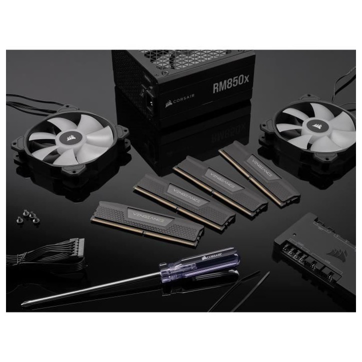 CORSAIR Vengeance 32GB 2x16GB - DDR5 4800MHz - CAS40 - Black (CMK32GX5M2A4800C40) CORSAIR Vengeance 32GB 2x16GB - DDR5 4800MHz - CAS40 - Black (CMK32GX5M2A4800C40)