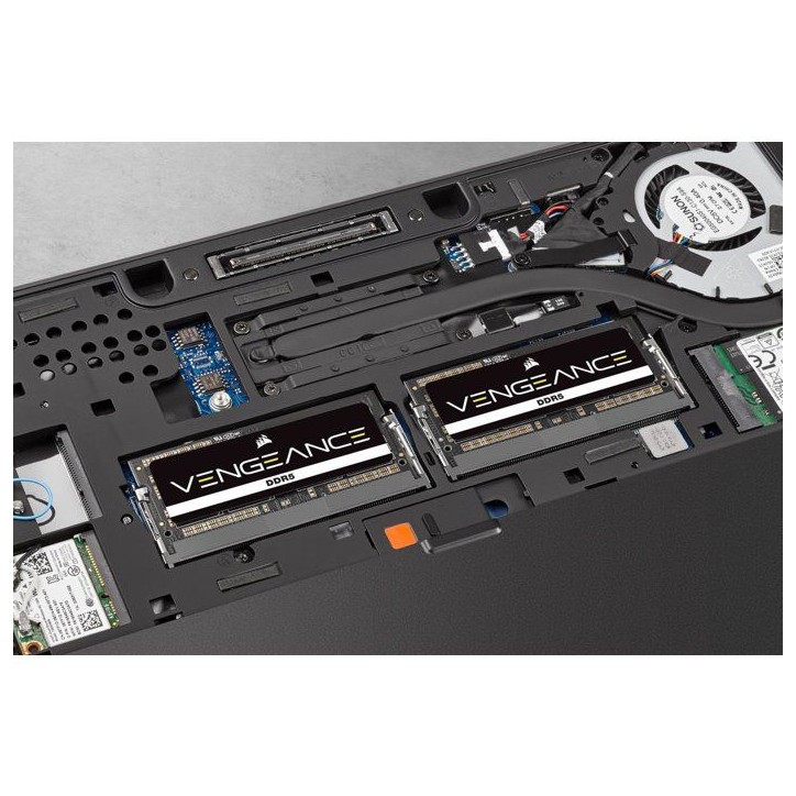 Mémoire RAM - CORSAIR - Vengeance DDR5 - 32 Go - 4800 MHz - SO-DIMM - 1,1V - Noir Mémoire RAM - CORSAIR - Vengeance DDR5 - 32 Go - 4800 MHz - SO-DIMM - 1,1V - Noir
