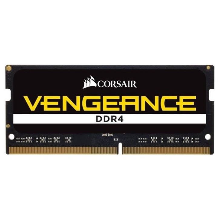 Mémoire RAM - CORSAIR - Vengeance DDR4 - 8GB 1x8GB DIMM - 2400 MHz - 1.20V - Noir (CMSX8GX4M1A2400C) Mémoire RAM - CORSAIR - Vengeance DDR4 - 8GB 1x8GB DIMM - 2400 MHz - 1.20V - Noir (CMSX8GX4M1A2400C)
