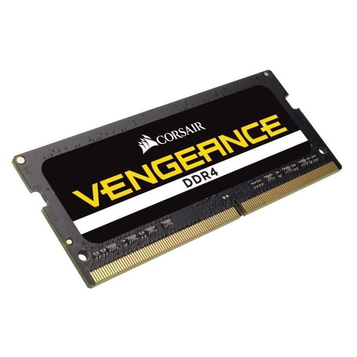Mémoire RAM - CORSAIR - Vengeance DDR4 - 8GB 1x8GB DIMM - 2400 MHz - 1.20V - Noir (CMSX8GX4M1A2400C) Mémoire RAM - CORSAIR - Vengeance DDR4 - 8GB 1x8GB DIMM - 2400 MHz - 1.20V - Noir (CMSX8GX4M1A2400C)