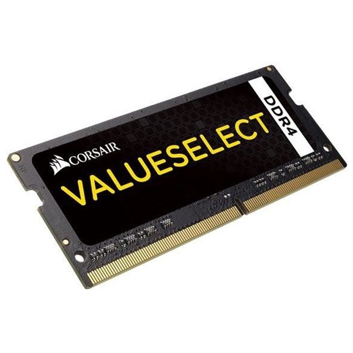 Mémoire RAM - CORSAIR - ValueSelect DDR4 - 8GB 1x8GB DIMM - 2133 MHz - 1.20V - Noir (CMSO8GX4M1A2133C) Mémoire RAM - CORSAIR - ValueSelect DDR4 - 8GB 1x8GB DIMM - 2133 MHz - 1.20V - Noir (CMSO8GX4M1A2133C)