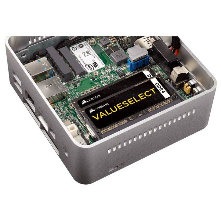 Mémoire RAM - CORSAIR - ValueSelect DDR4 - 8GB 1x8GB DIMM - 2133 MHz - 1.20V - Noir (CMSO8GX4M1A2133C) Mémoire RAM - CORSAIR - ValueSelect DDR4 - 8GB 1x8GB DIMM - 2133 MHz - 1.20V - Noir (CMSO8GX4M1A2133C)