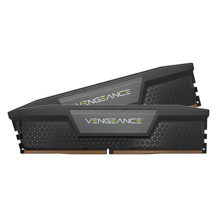 Mémoire RAM - CORSAIR - Vengeance DDR5 - 32GB 2x16GB DIMM - 6000MT/s - Intel XMP - 1.40V - Noir (CMK32GX5M2B6000Z30)