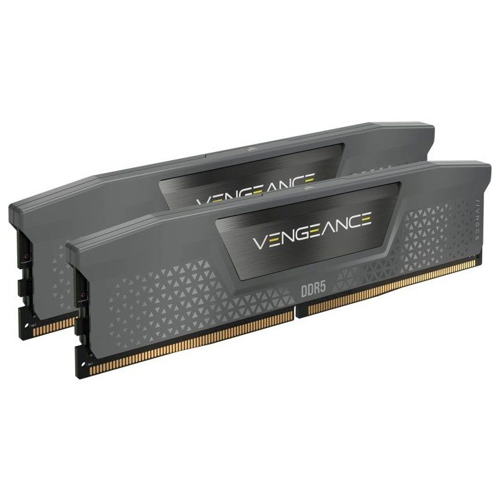 Mémoire RAM - CORSAIR - Vengeance DDR5 - 32GB 2x16GB DIMM - 6000MT/s - Intel XMP - 1.40V - Noir (CMK32GX5M2B6000Z30)