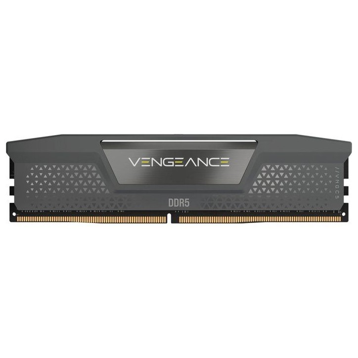 Mémoire RAM - CORSAIR - Vengeance DDR5 - 32GB 2x16GB DIMM - 6000MT/s - Intel XMP - 1.40V - Noir (CMK32GX5M2B6000Z30)