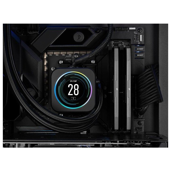 Mémoire RAM - CORSAIR - Vengeance DDR5 - 32GB 2x16GB DIMM - 6000MT/s - Intel XMP - 1.40V - Noir (CMK32GX5M2B6000Z30)