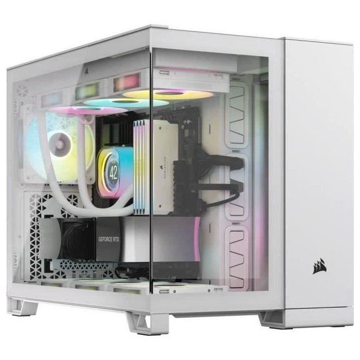 Boîtier PC - CORSAIR - CC-9011268-WW - 2500X - Blanc