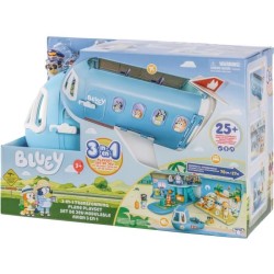 Avion de Bluey - BLUEY - Set de jeu transformable avec figurines et ac