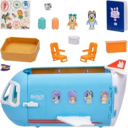 Avion de Bluey - BLUEY - Set de jeu transformable avec figurines et ac