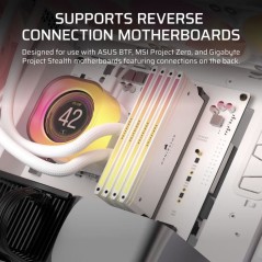 Boîtier CORSAIR 5000T ATX de Taille Moyenne Blanc
