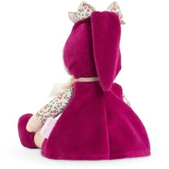 Doudou - COROLLE - Miss Rose Grenadine - 25 cm - senteur vanille - des
