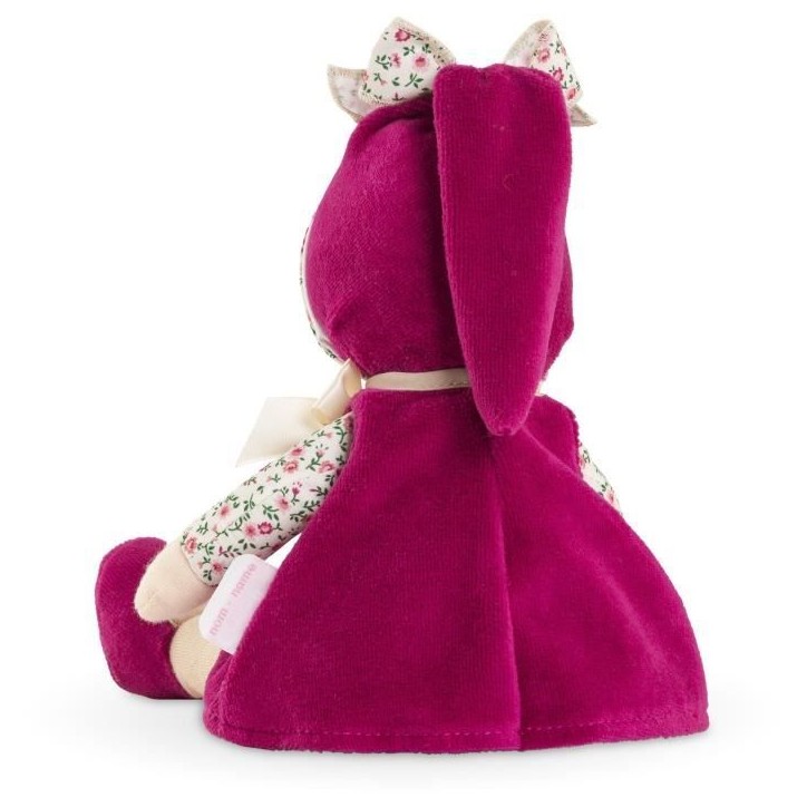 Doudou - COROLLE - Miss Rose Grenadine - 25 cm - senteur vanille - des la naissance Doudou - COROLLE - Miss Rose Grenadine - 25 cm - senteur vanille - des la naissance