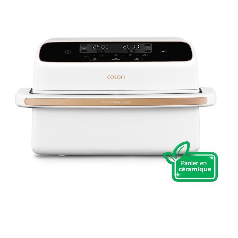 Friteuse sans huile COSORI - Air Fryer Dual Blaze Twinfry Compact - Ca