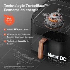 Friteuse sans huile COSORI - Turbo Blaze Chef Edition - Capacité 6L -