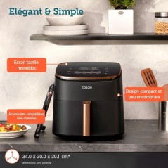 Friteuse sans huile COSORI - Turbo Blaze Chef Edition - Capacité 6L -