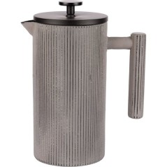 Cafetiere a piston - COSY & TRENDY - Fonte gris clair - Filtration man