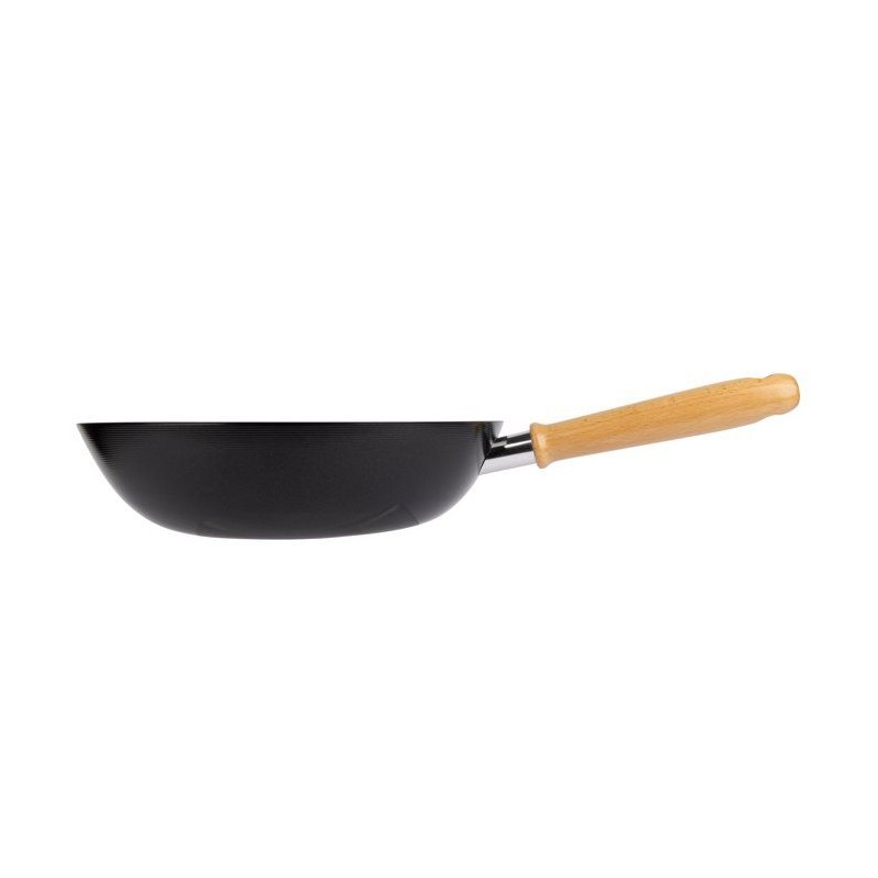 Wok - COSY & TRENDY - Fusion 30 cm - Acier carbone - Tous feux - Base