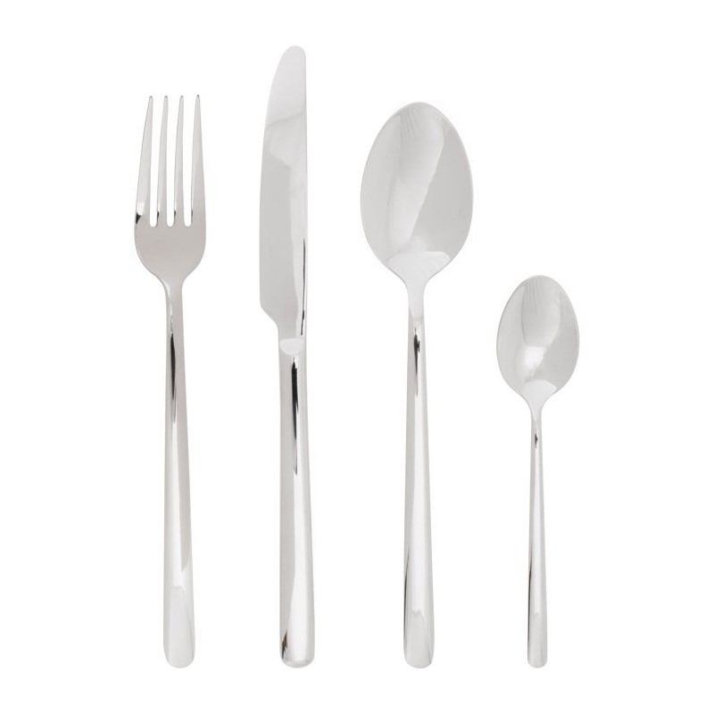 Couverts - COSY & TRENDY - Olivia 16 pcs - Miroir - Inox - Classique