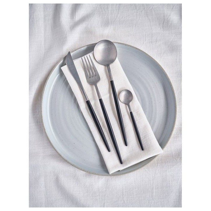 Couverts - COSY & TRENDY - Julia 16 pcs - Noir - Inox 18/0 - Moderne