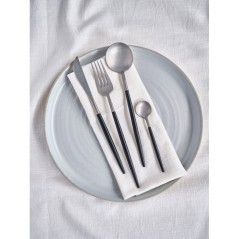 Couverts - COSY & TRENDY - Julia 16 pcs - Noir - Inox 18/0 - Moderne
