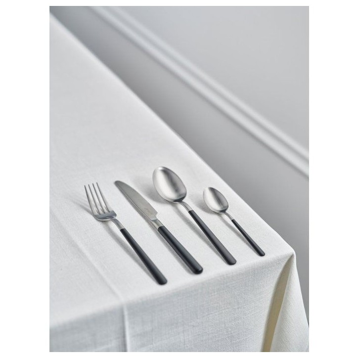 Couverts - COSY & TRENDY - Olivia 16 pcs - Noir brossé - Inox - Tendance