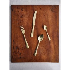 Couverts - COSY & TRENDY - Eva 24 pcs - Champagne mat - Inox 18/0 - Se