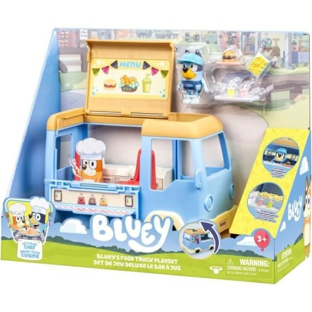 Le Foodtruck - BLUEY - 1 figurine + 4 accessoires - Des 3 ans